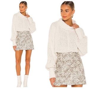 Free People Be Yours Pullover Vanilla Bean Size XS